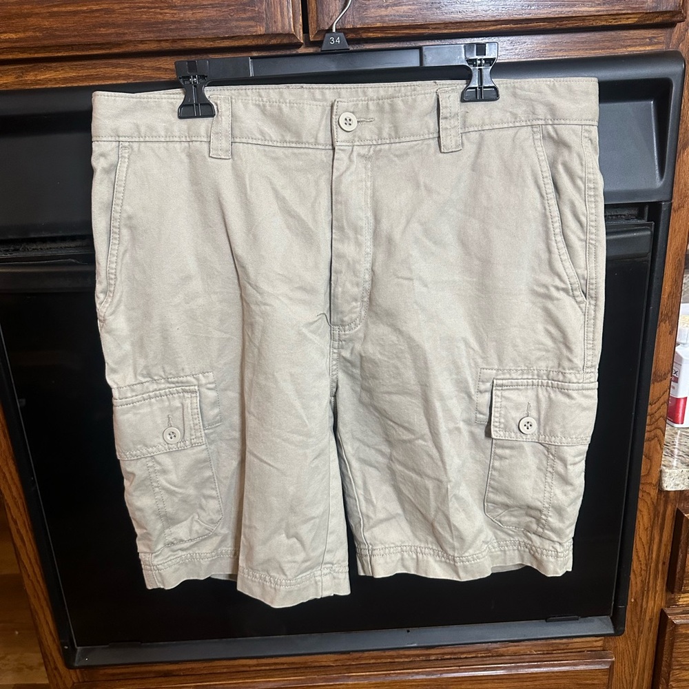 38w Cargo Casual Khaki Shorts